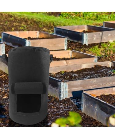 Garden Fertilizer Bag - Ferment Non-Woven Fabric Garden Compost Bins Compost Bag Home Garden Bags for Lawn Garden Waste Fanelod - Buy Online on GoSupps.com