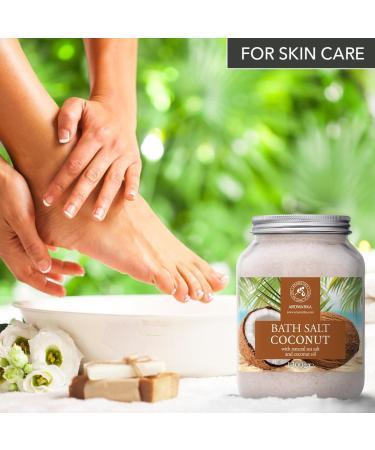 Sel de Bain Coco 1300g - Sels Marins Aromatis s - Huile de Noix de Coco - Sels de Mer Apaisantes et Hydratantes - Soin du Corps - Bon Sommeil - Bain Relaxant - Buy Online on GoSupps.com