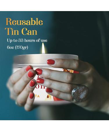 Chandelita Cinnamon Apple Fragrance Candle | Mind Stimulating Concentration Boost & Natural Aphrodisiac - Shop Internationally - Buy Online on GoSupps.com