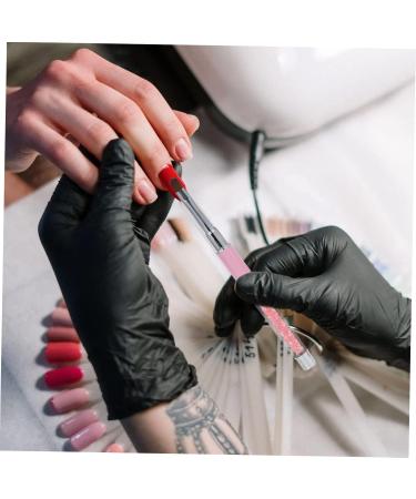 Healeved Nail Art Pen Light Pen Nail Liner Brush Nail Art Design Pen Nail Art Drawing Pens Nail Polish Pens Nail Dotting Pen Nail Art Brush Nail Brush Pink French Nylon Wool 15.5x1cm Pink - Buy Online on GoSupps.com