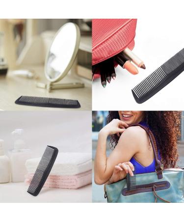 12 PCS Colorful Plastic Hair Combs Set - Fine Dressing Styling Combs for Women and Men - Salon and Hotel Hair Care Tool - Buy Online on GoSupps.com