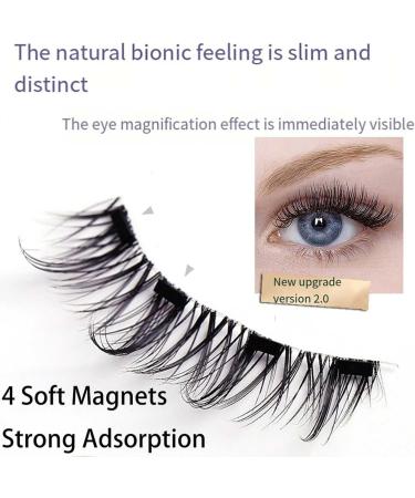RENTANAC Lumentes Magnetic Lashes Lumentes Magnetic Eyelashes Reusable Magnetic Eyelashes With Applicator Magnetic Lashes With Applicator Eyelashes Magnetic Lashes 1pc Fuller Fuller 1pc - Buy Online on GoSupps.com