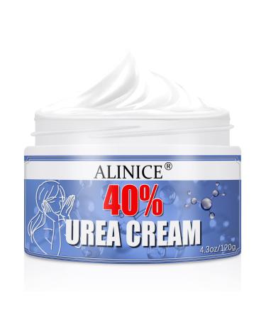 ALINICE Urea 40% Foot Cream  Callus Remover Hand Cream Foot Cream For Dry Cracked Feet  Hands  Heels  Elbows  Nails  Knees  Intensive Moisturizes & Softens Skin  Exfoliates Dead Skin