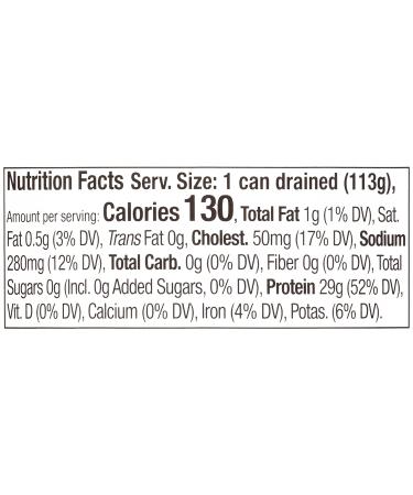 Bumble Bee Chunk Light Tuna in Water 5 oz Cans (Pack of 24) - Wild Caught, 22g Protein - Non-GMO, Gluten-Free, Kosher - Ideal for Tuna Salad & Recipes - Buy Online on GoSupps.com