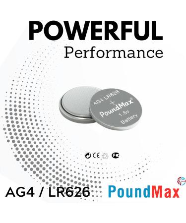 AG4 LR626 Batteries 1.5V Alkaline Button Cell - 10 Count | Fast International Shipping - Buy Online on GoSupps.com