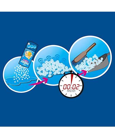 PIKOSCH - The ultimate cleaning powder 34.5 g super absorbent traps liquids and odors like vomit urine stool blood and water - for work and home - Buy Online on GoSupps.com