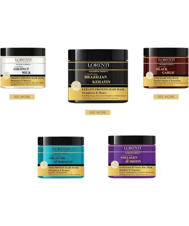  Lorenti LORENTI TOKYO & SEOUL Coconut Milk Hair Mask 500 ml | Coconut Milk Hair Mask | Repairing Treatment for Brittle Dry and Damaged Hair | Hair Care - Buy Online on GoSupps.com