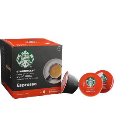Starbucks Nescaf Dolce Gusto Colombia Espresso Pack of 3 boxes of 12 Coffee capsules - Buy Online on GoSupps.com