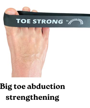 Toe Strong Loop Resistance Bands for Foot, Toe, and Ankle Exercise - Buy Online on GoSupps.com