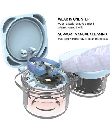 Portable Plastic Contact Lens Container for Travel | Cosmetic Lens Storage Box - Buy Online on GoSupps.com