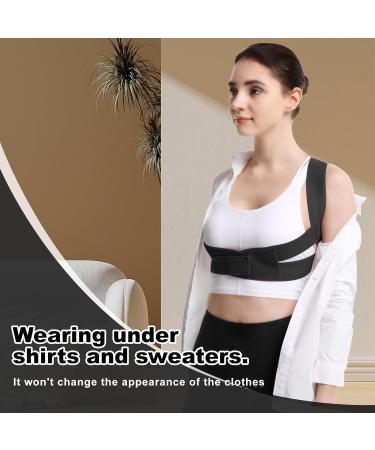 Back Brace Posture Corrector for Men & Women | Adjustable Shoulder Straightener for Pain Relief & Improved Posture - Ideal for Scoliosis & Neck Hump - Buy Online on GoSupps.com