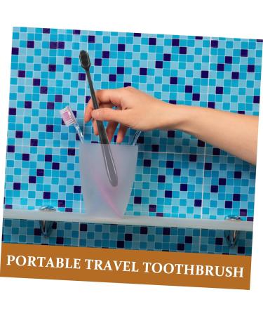 Buy Healvian 8 Pcs Soft Toothbrush Set - Portable Child & Adult Travel Toothbrush with Soft Bristles | Ideal for Home & Travel - Buy Online on GoSupps.com