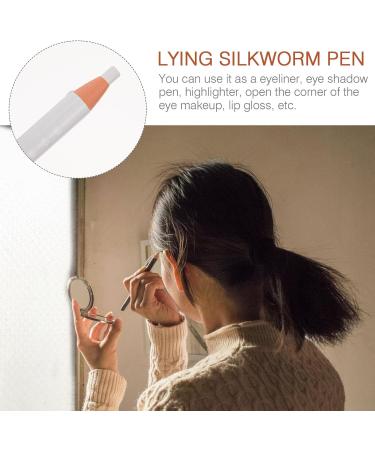 Mikikit 3 pi ces Crayon Sourcils Blanc Peel-off Stylo Maquillage Multifonction pour Yeux L vres et Contour et Portable Accessoire Maquillage Imperm able - Buy Online on GoSupps.com