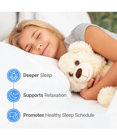 Nested Naturals Luna Kids Sleep Supplement (60 Chewable Tablets) & Luna Natural Sleep Aid (60 Vegan Capsules) - Buy Online on GoSupps.com