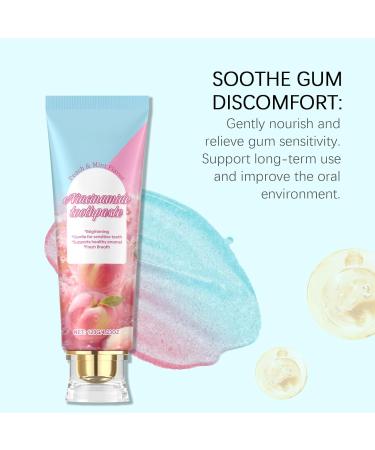 Dentifrice La Niacinamide: limination Efficace Du Tartre Blanchiment Des Dents Et Haleine Fra che For Les Soins Bucco-dentaires Quotidiens(2PCS) - Buy Online on GoSupps.com