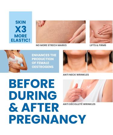 Breast Lift Cream Strong Chest Firming Cream Body Neck and D collet Collagen and Fenugreek Firm Lift Increase Push-Up Breasts and Buttocks 200 ml - Buy Online on GoSupps.com