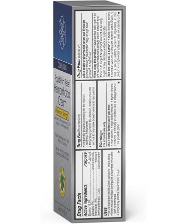 Rapid Relief Hemorrhoid Treatment Cream - Maximum Strength Aloe Vera Formula for Fast Pain Burning Itching & Swelling Relief - Ships Internationally - Buy Online on GoSupps.com