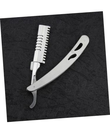 Frcolor 3-in-1 Folding Razor & Eyebrow Shaping Tool - Stainless Steel Safety Razor & Interchangeable Blades for Perfect Eyebrows - Buy Online on GoSupps.com