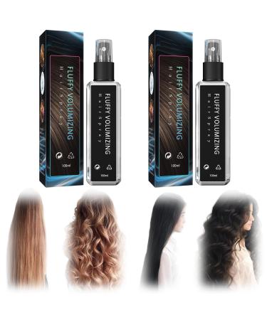 Appreciarel Natural Plant Protein Hair Thickening Spray 100ml Fluffy Volumizing Hair Spray Texture Spray for Hair Women Men (2Pcs)