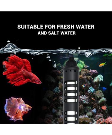 100W Submersible Aquarium Heater with Dual Temperature Displays - Ideal for Fish Tanks, Turtles, and Betta Fish - Buy Online on GoSupps.com