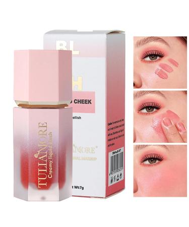 Stick | Waterproof Cream Face Makeup Natural Long-Wearing Liquid Cheek Smudge-Proof Look for Women's Eyes Cheek Lips Makeup Rowces 01#
