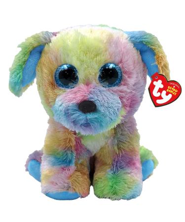 TY Max Dog Beanie Boos 6" | Beanie Baby Soft Plush Toy | Collectible Cuddly Stuffed Teddy Dog Max
