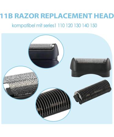 T te De Rasoir De Remplacement 11B Compatible Avec Rasoir lectrique Compatible S rie 1 110 120 140 150 5685 5683 5684 Film De Rechange Pour S rie 11B grille rasoir serie 1 - Buy Online on GoSupps.com