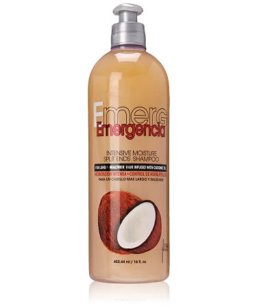 EMERGENCIA Toque Magico Coconut Intensive Moisture Split Ends Shampoo 16 Oz 16 Ounces