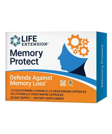 Life Extension Memory Protect 36 Vegetarian Capsules
