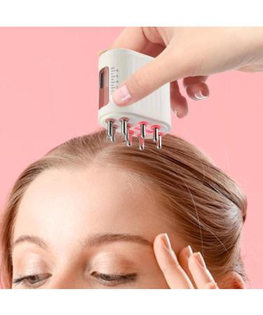 Mimoqk Vibrating hair oil applicator 2-in-1 hair oil applicator with a 6ml capacity scalp treatments hair growth massager 2.68x - Buy Online on GoSupps.com