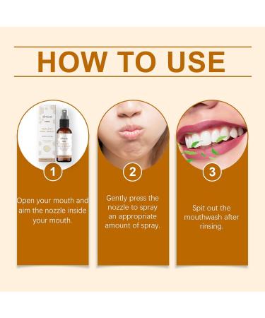 Healthy Oral Spray for Fresh Breath Natural Fragrance 1 FL.OZ/30ML - Buy Online on GoSupps.com