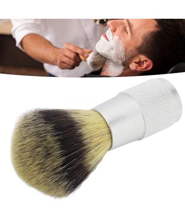 Premium Aluminum Hair Shaving Brush | Synthetic Bristles - Ideal Shaving Soap Brush for Men - Buy Online on GoSupps.com