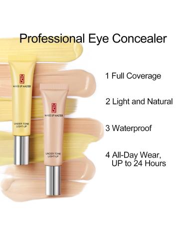 ZFC Under Eye Concealer - Long-Lasting Full Coverage for Dark Circles, Fine Lines, Redness & Discoloration - Buy Online on GoSupps.com