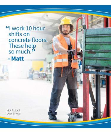 Dr. Scholl's Work Massaging Gel Insoles for Men - Comfortable Shoe Inserts - Buy Online on GoSupps.com