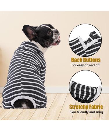Buy Axcimond Long-Sleeved Dog Body - Post-Op Wound Protection for Small & Medium Dogs - Alternative to Cone XL Gray - Buy Online on GoSupps.com