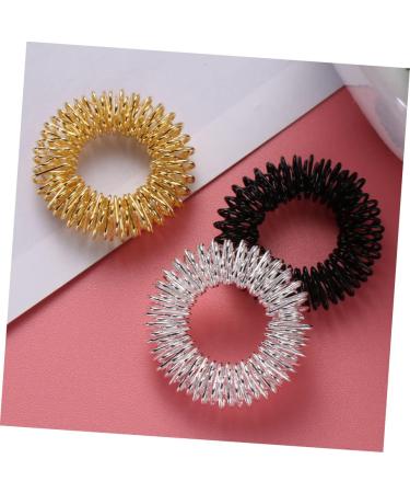 Beaupretty 9pcs Massage Device & Acupressure Rings - Decompression Finger Massage Toy & Metal Bracelet for Stress Relief - International Shipping Available - Buy Online on GoSupps.com