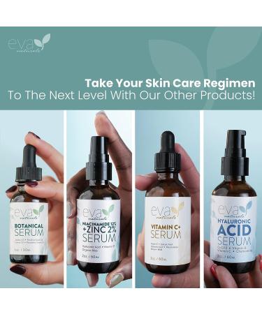 Vitamin E Skin Oil with Avocado & Jojoba - 2 Oz - Scars, Stretch Marks & Dark Spots Treatment - Hair and Face Serum by Eva Naturals - Buy Online on GoSupps.com