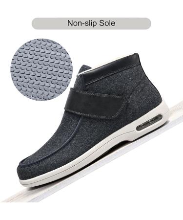 Orthopedic Diabetic Shoes with Memory Foam for Arthritis and Swollen Feet - Blue, Size 46 - Buy Online on GoSupps.com