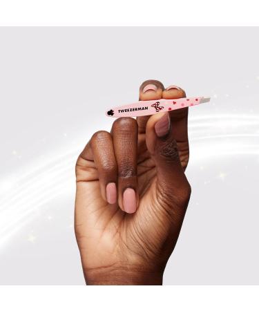 TWEEZERMAN Disney Minnie Mouse Bowtiful Brows Mini Tweezers - Slanted Amazon Exclusive for Perfect Brows | International Shipping Available - Buy Online on GoSupps.com