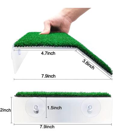 Keedolla Turtle Basking Platform: Large Green Grass Ramp for Aquarium - Ideal Tortoise Resting Terrace & Reptile Pier - Buy Online on GoSupps.com