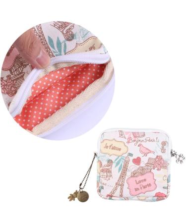 Healifty Romantic Paris Sanitary Napkin Bag - Large Capacity Organizer - Buy Online on GoSupps.com