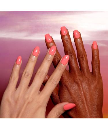 Coral Orange Gel Nail Polish - 0.54 Fl Oz UV/LED Soak Off - Perfect for Autumn & Winter - Buy Online on GoSupps.com