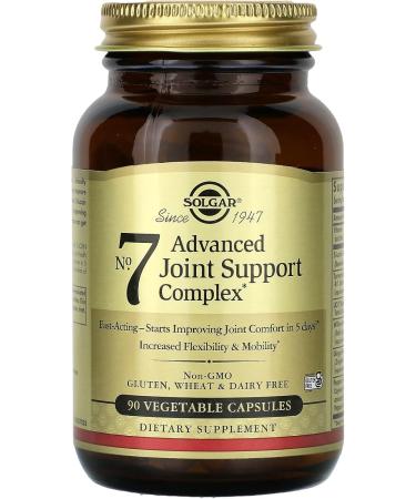 Solgar No. 7 Joint Support & Comfort - 90 Vegetable Capsules for Optimal Joint Health - Buy Online on GoSupps.com