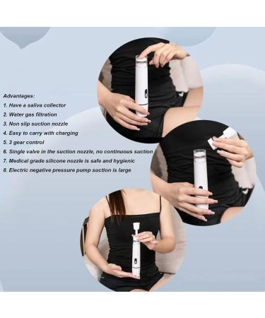 Electric Tongue Exercise Set - Improve Speaking & Tongue Training | 3 Suction Nozzles & Cotton Sheet - Boost Chewing & Mobility - Buy Online on GoSupps.com