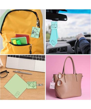 6PCS Cute Kitty Cat Microfiber Cleaning Cloths - Soft Thickened Eyeglasses & Lens Cleaner | Perfect for Screens & Glasses - Buy Online on GoSupps.com