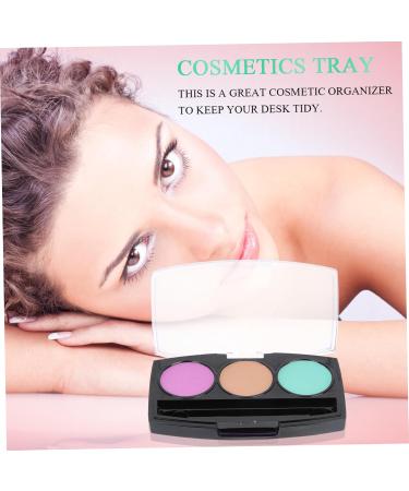 FOMIYES 10pcs Box Makeup Pallet DIY Eyeshadow Pans Empty Lipstick Pallet Eye Shadow Box Pigment Cosmetic Black 7.2x4.2cm - Buy Online on GoSupps.com