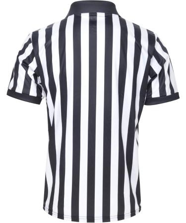 TOPTIE Men s Pro-Style Quarter Zip Referee Shirt - Black Sportwear for Basketball & Soccer - International Shipping Available - Buy Online on GoSupps.com