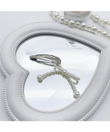 XANHOY 1pc/1pair Lightweight Hair Clip for Hot Girl Pearl Pendant Hair Barrettes Braids Ponytail Hair Barrettes for Teens Girl - Buy Online on GoSupps.com