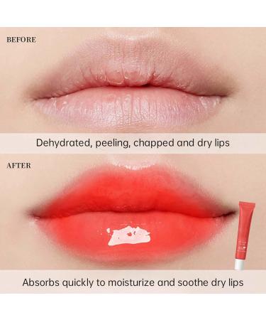 Lip Balm For Pink Lightening Treatment Lip Balm Care Cherry Blossom Lip Balm Moisturizing Peeling Lighten Lips (Pink sugar 2PCS) - Buy Online on GoSupps.com