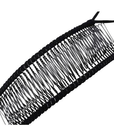 Vintage Bananen Crest Clips | Stretchable Dual Ridge Hair Clips - 4-Pack by Taizer | International Shipping - Buy Online on GoSupps.com